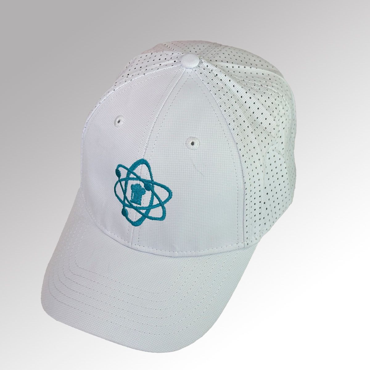 Gorra Poly sport con malla microperforada y bordado plano LAB