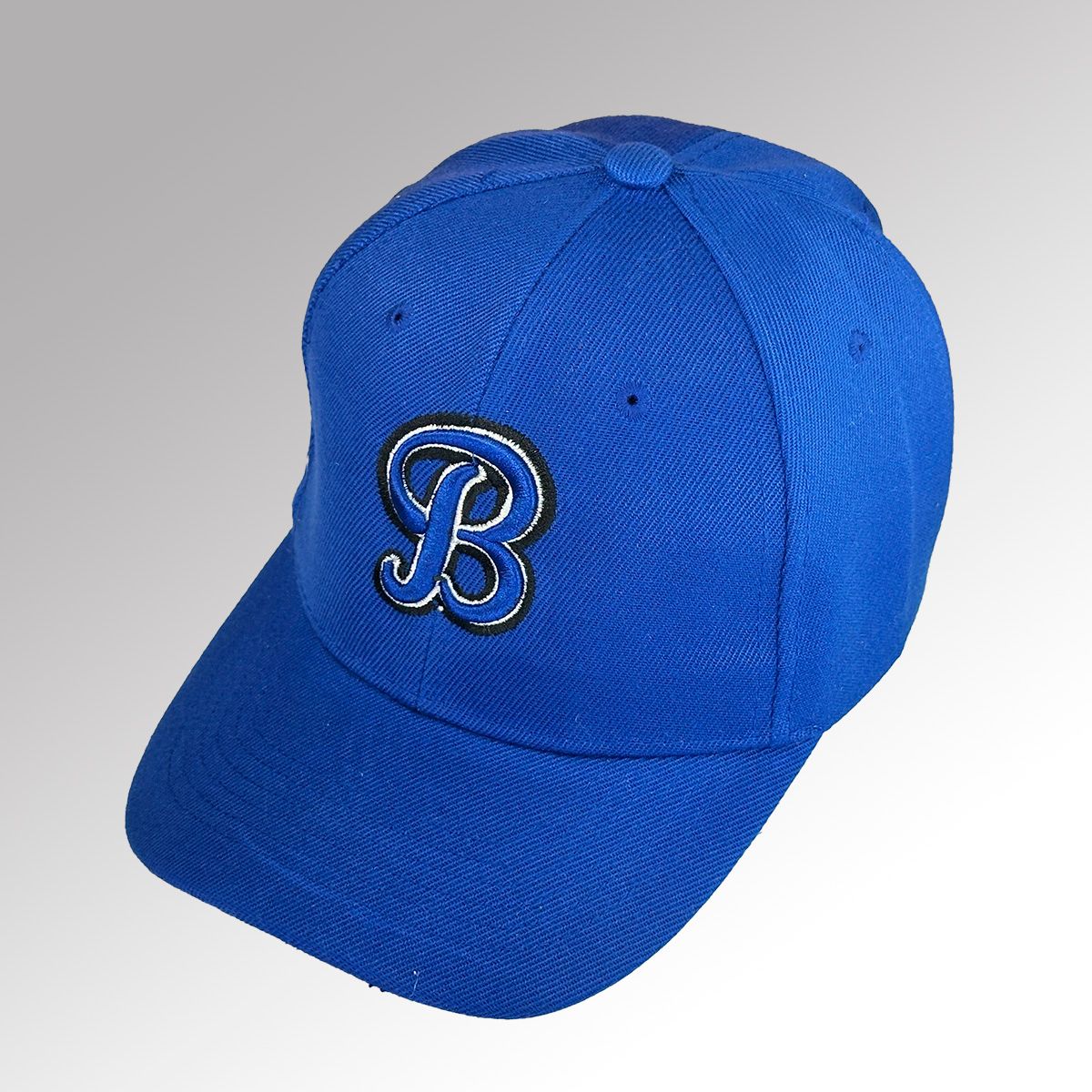 Gorra de acrilana azul rey con bordado al frente BARRETEROS DE BARROTERAN BEISBOL