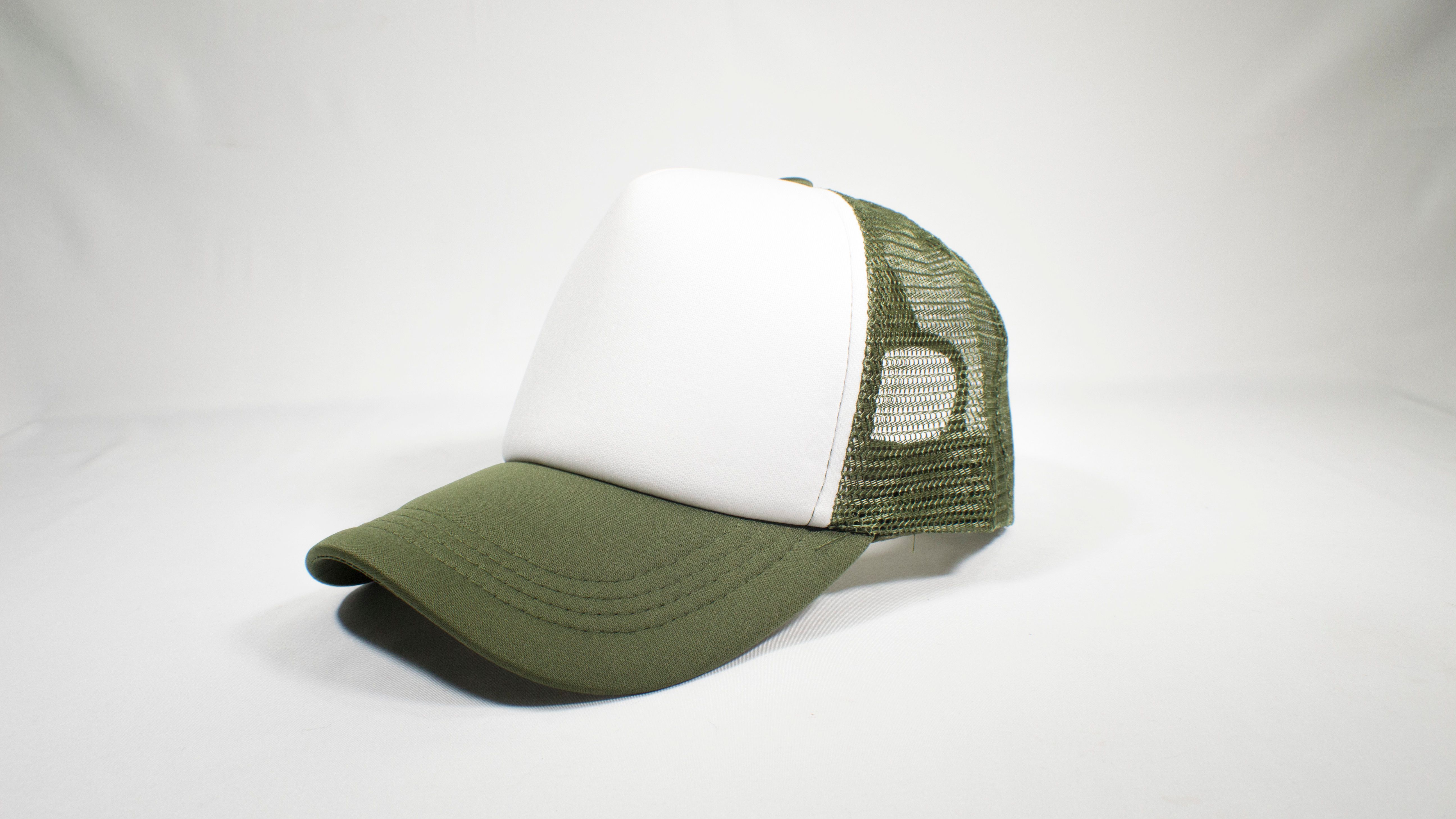 Gorra Malla Esponja Verde Olivo