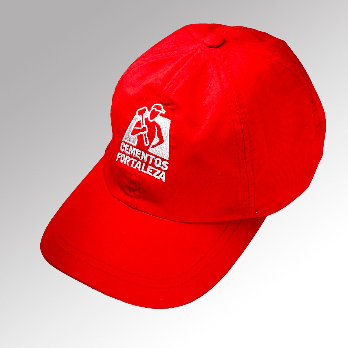 Gorra de microfibra con bordado plano CEMENTOS FORTALEZA