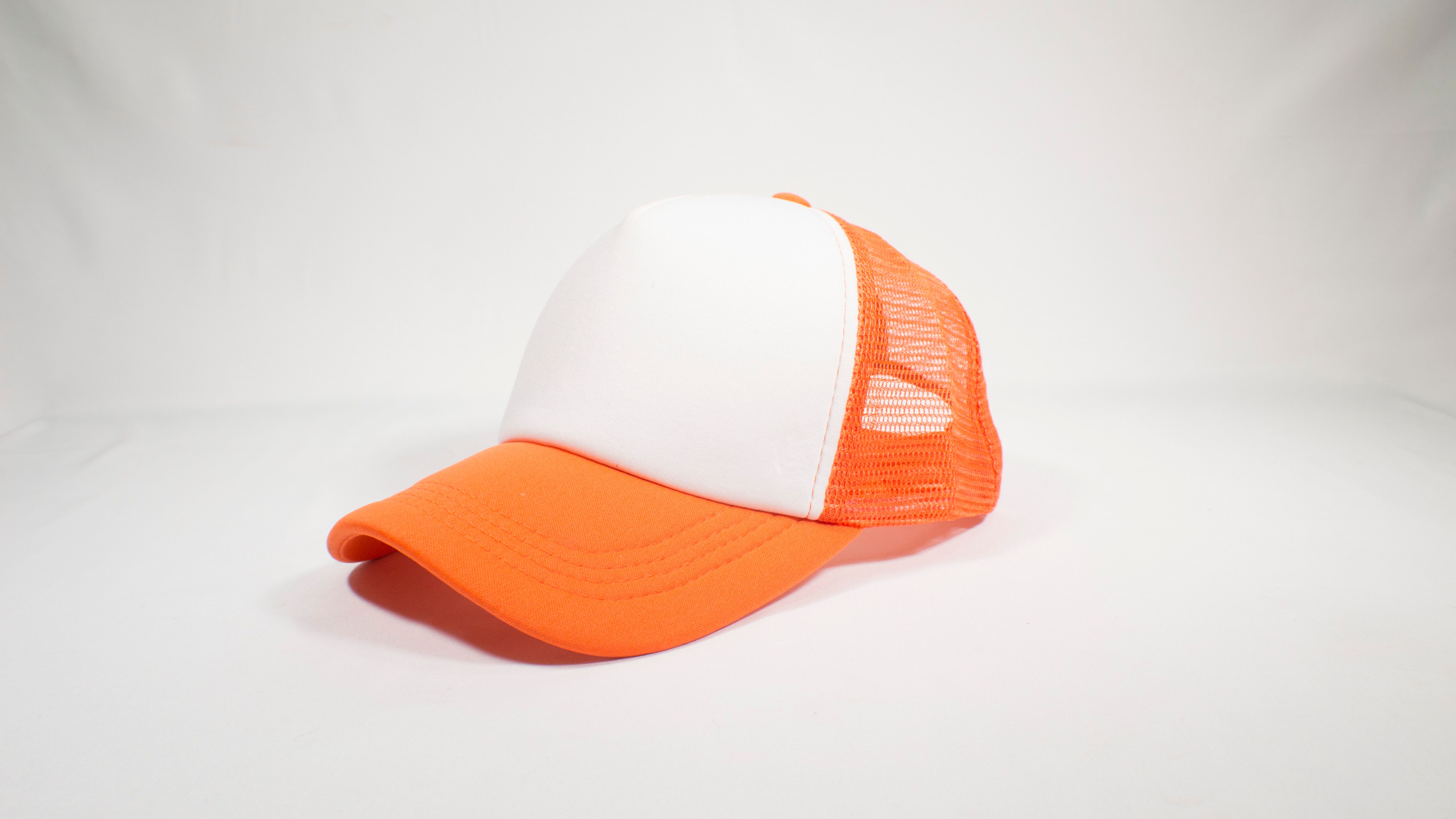 Gorra Malla Esponja Naranja