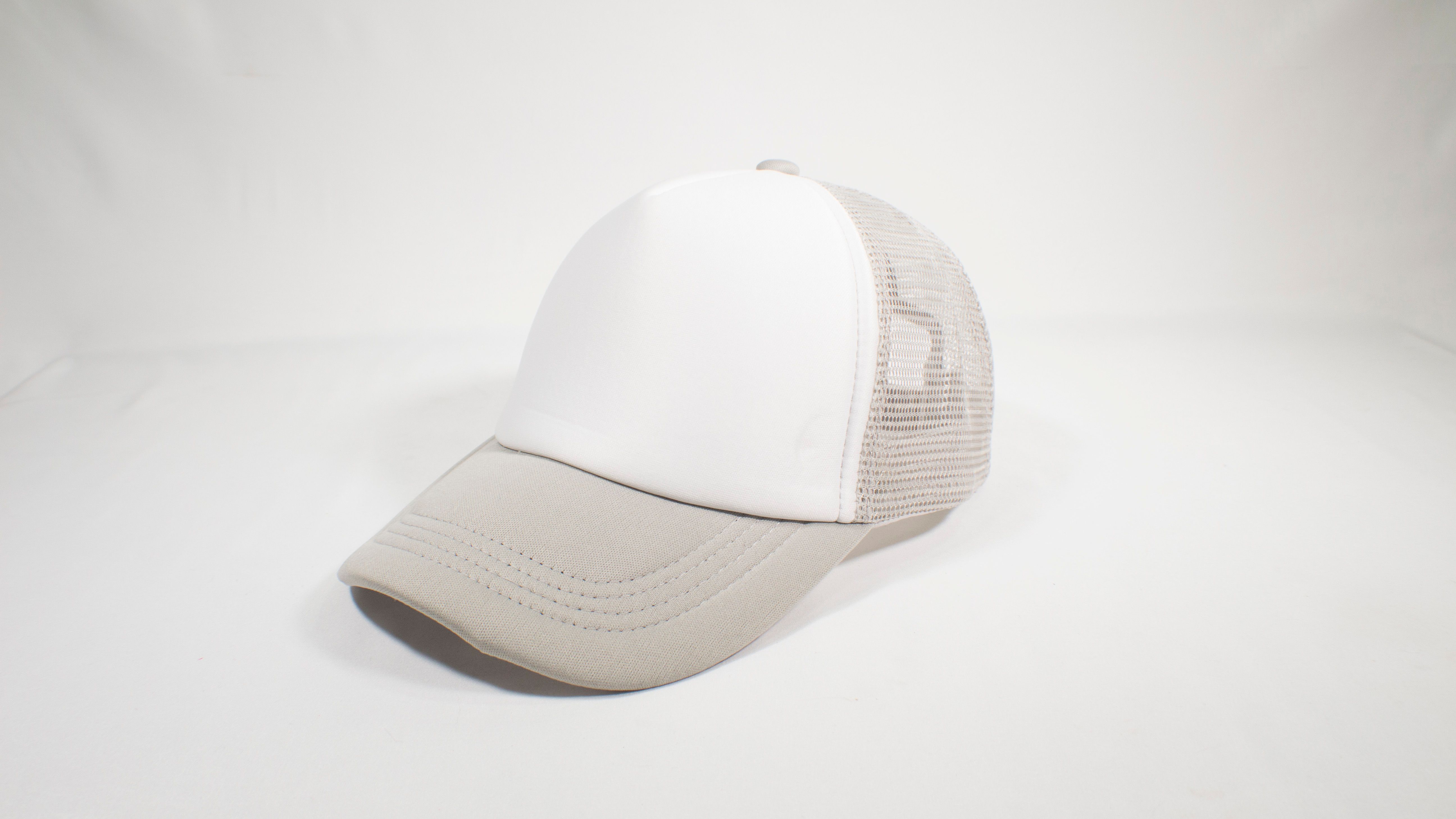 Gorra Malla Esponja Gris Perla