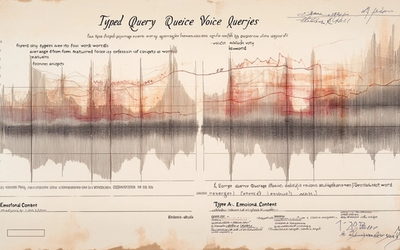 The Intimacy of Intent: What Voice Search Reveals About Who We Really Are