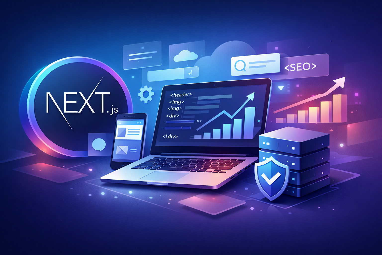 NextJs tvorba webu na mieru