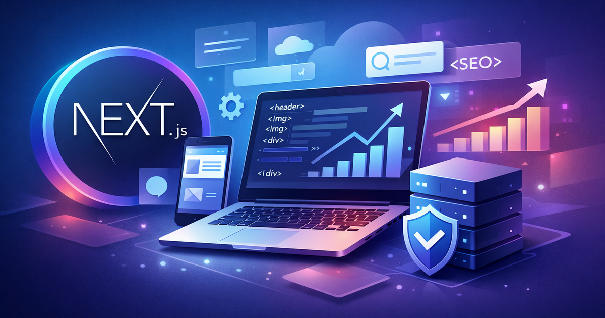 NextJs tvorba webu na mieru