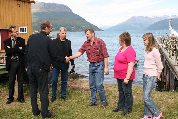 Hilser kulturministeren velkommen til lunsj