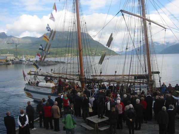 Masse folk møtte fram