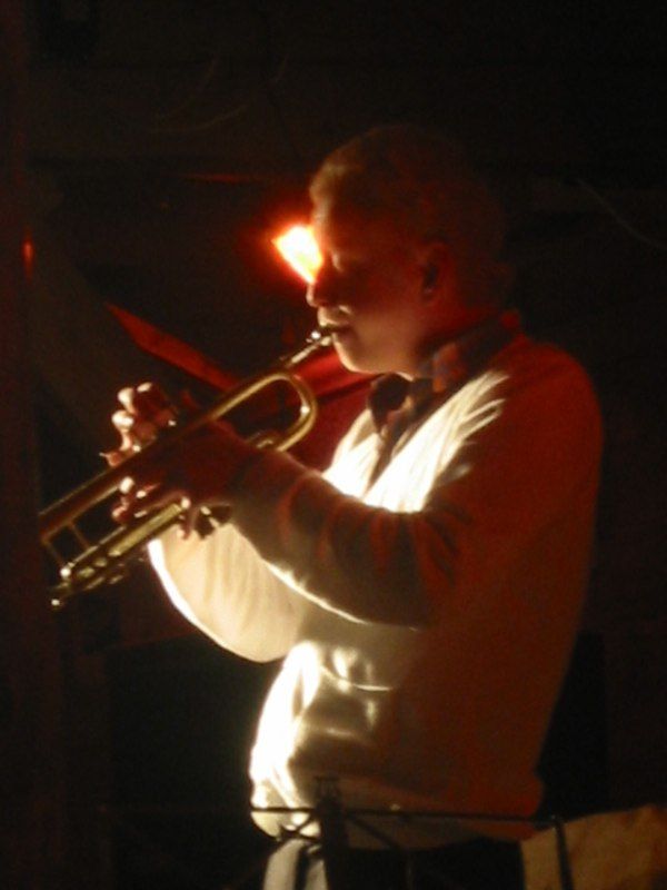 Jazztrompetist Stian Omenås