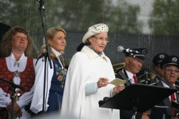 Dronning Sonja holder tale