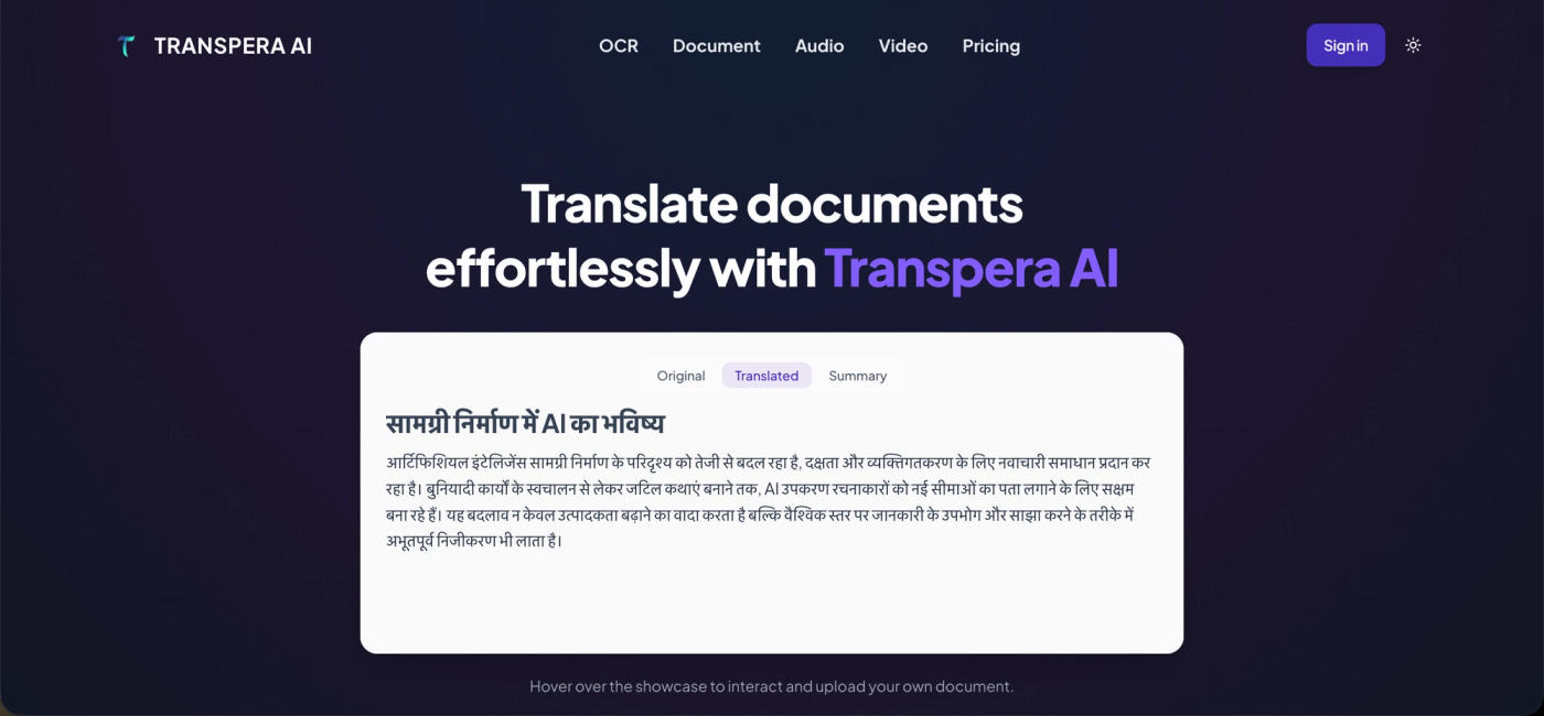 Multilingual Intelligence for the Legal Sector: How Transpera Handles Complex Legal Documents, Audio, and Video
