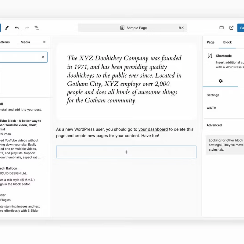 WordPress page builders compatible with SwiftXR