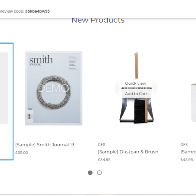 SwiftXR in BigCommerce Page Builder