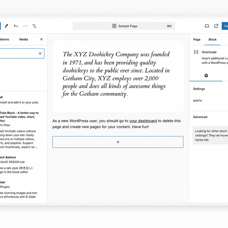 WordPress page builders compatible with SwiftXR