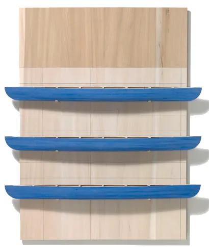 David RUDDELL, Poplar Board, Three Blue Boats