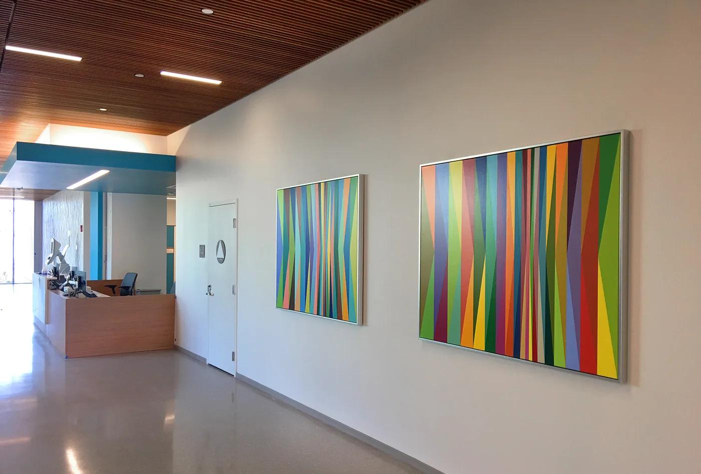 Angela JOHAL, Converging Colour No. 1 & 2