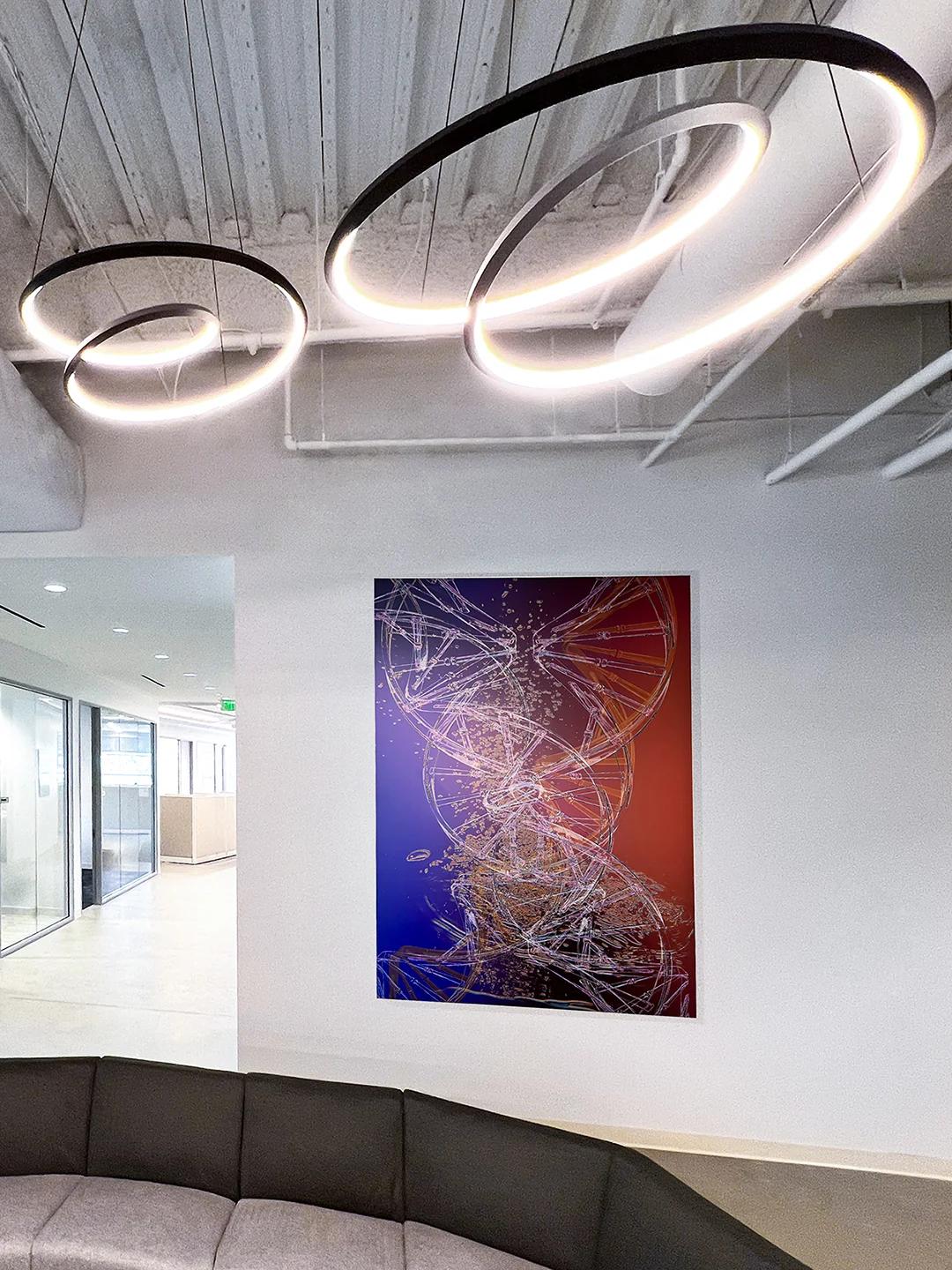 Biotech Headquarters — art consulting project
