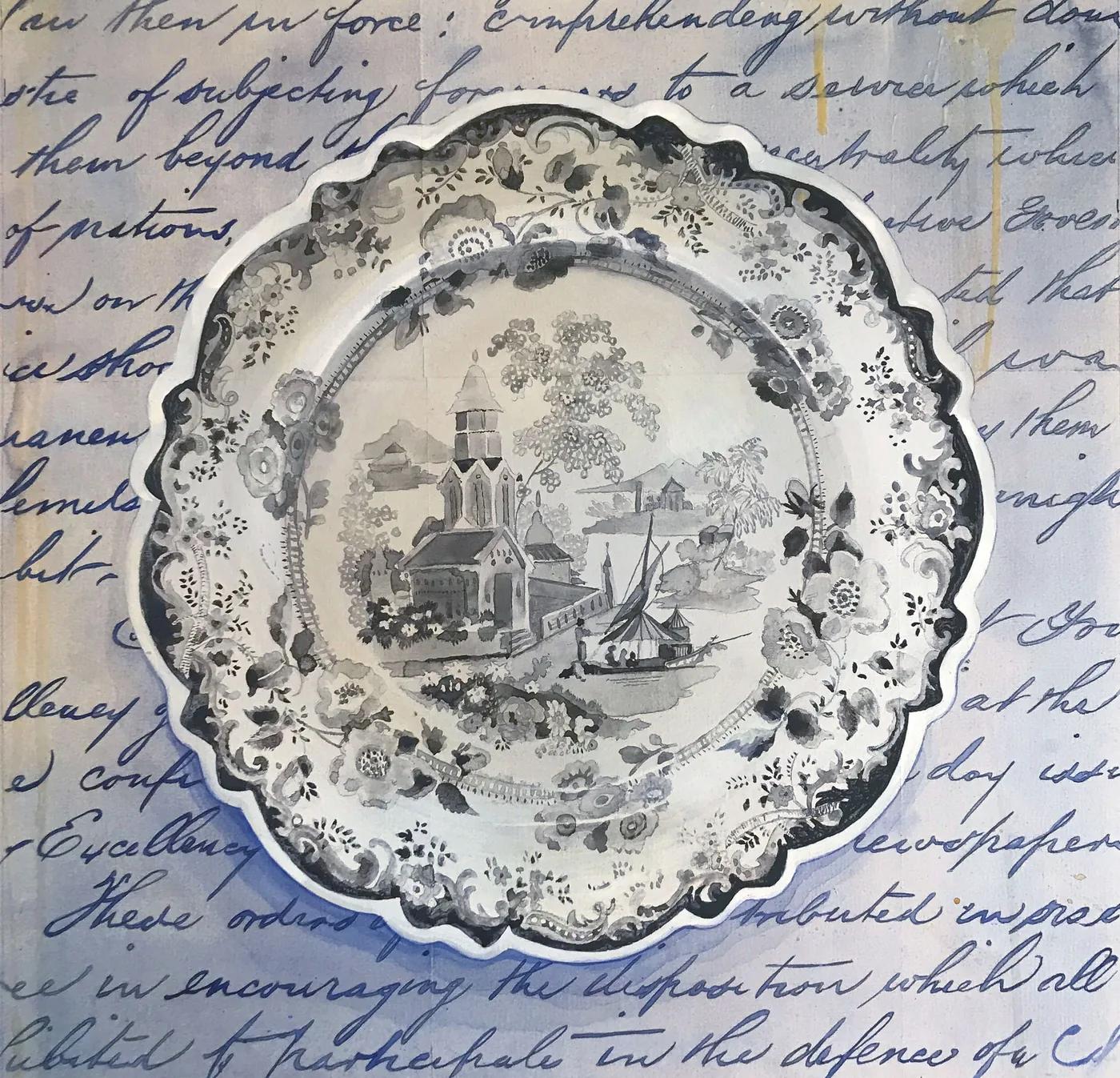 Renée BOTT, Dinner Plate Black