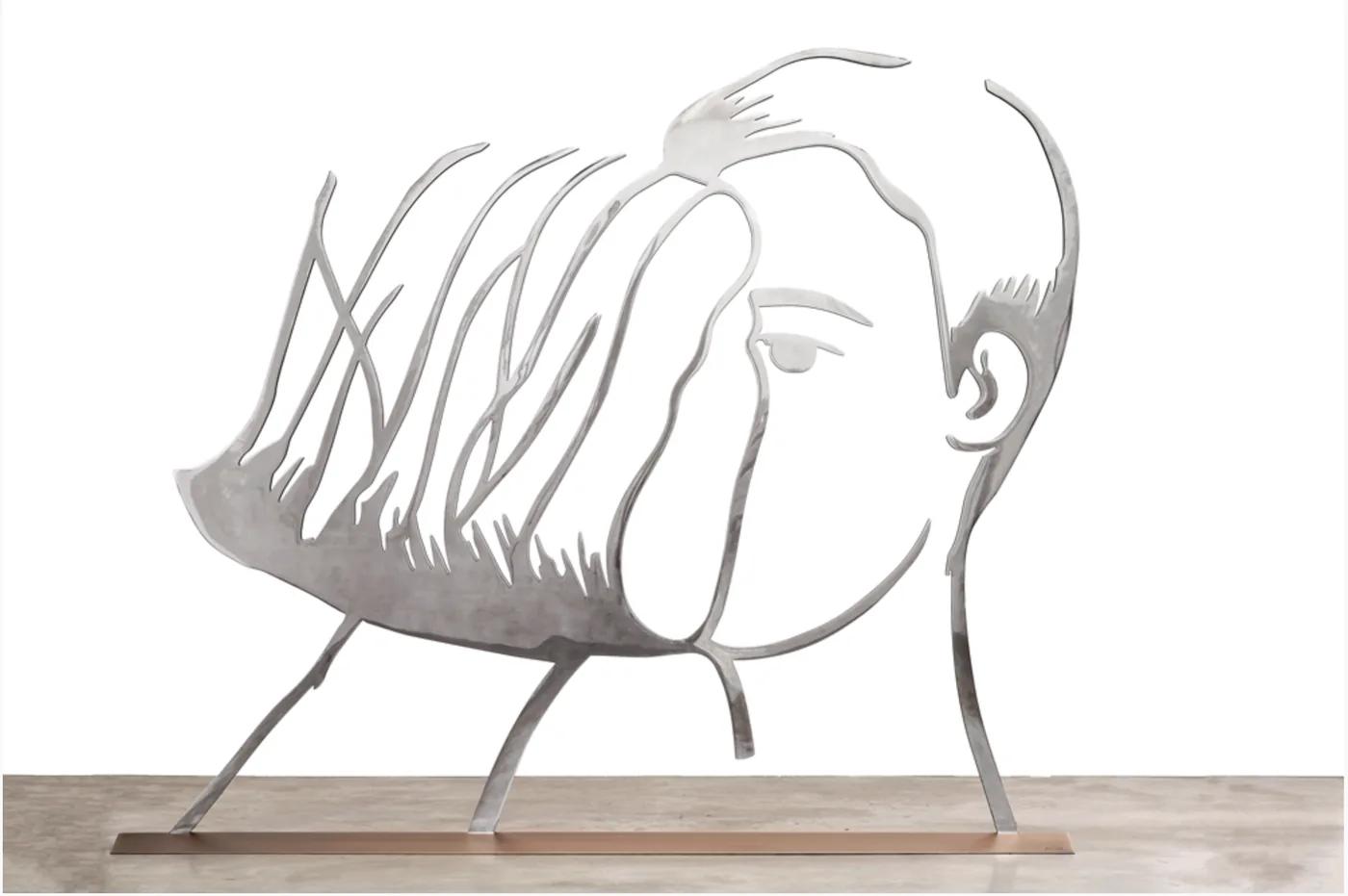 Alex KATZ, Vivien and Vincent (Outline)