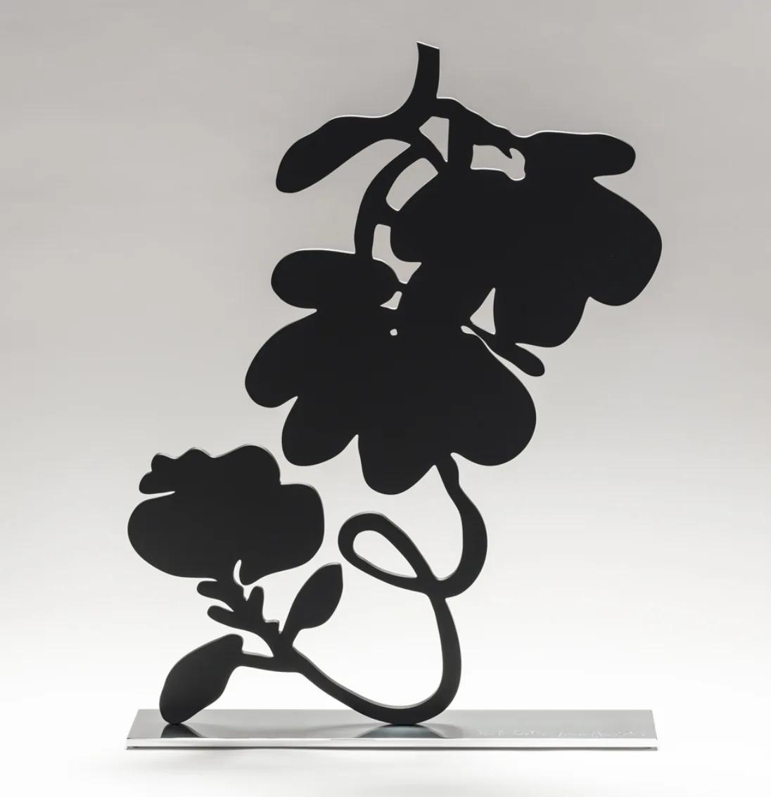 Donald SULTAN, Black Lantern Flowers, 2018