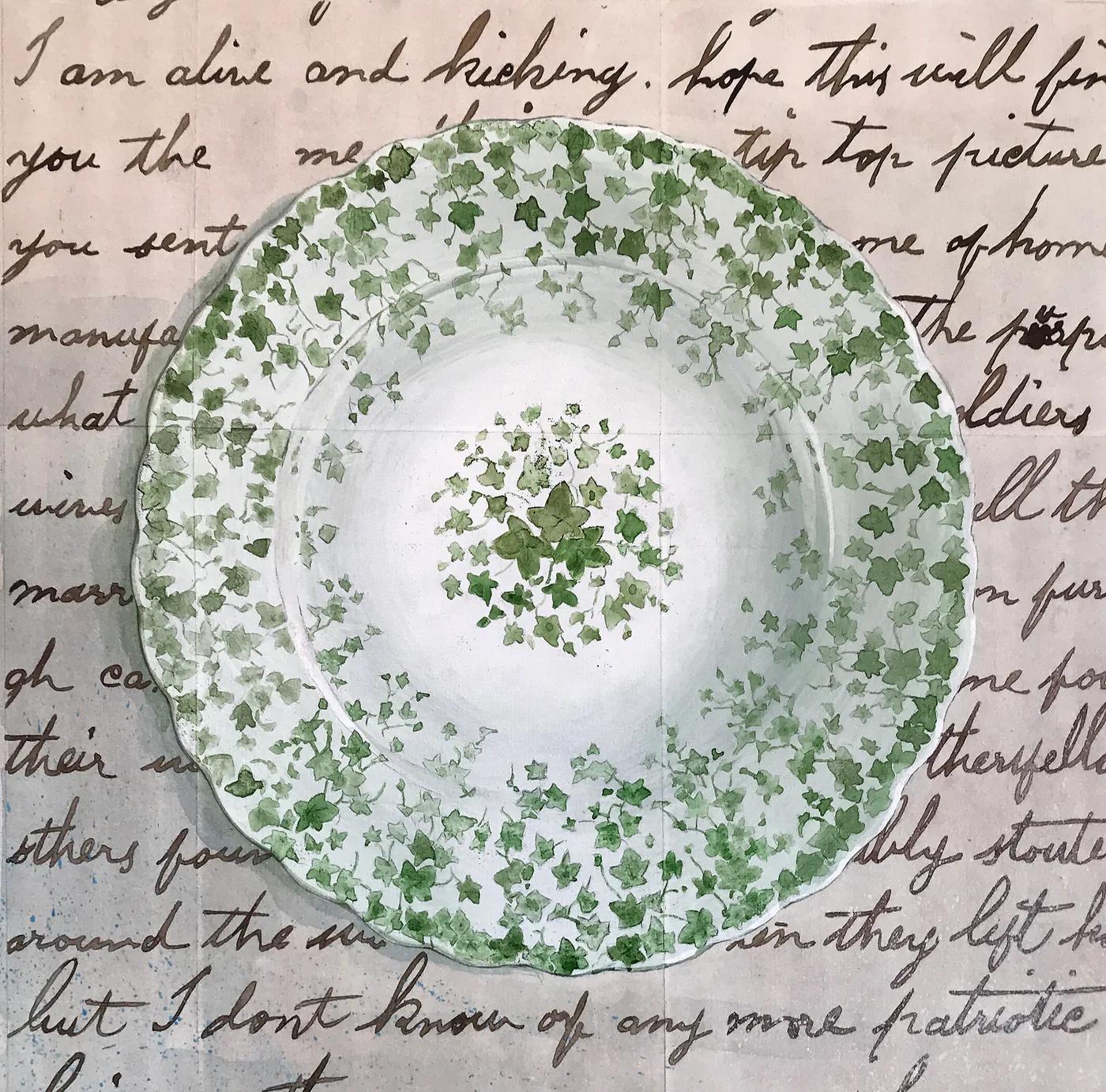 Renée BOTT, Dinner Plate Ivy