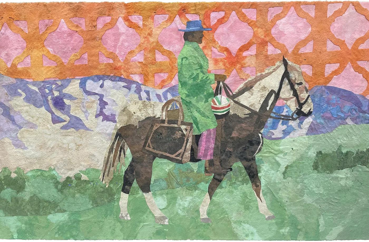 Jake SHAPIRO, A Cowboy Rides Into Town on Friday, Stays Three Days, and Leaves on Friday