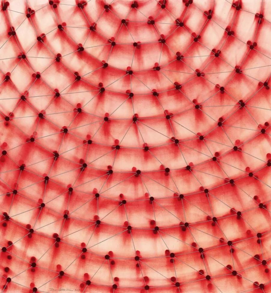 Ross BLECKNER, Dome (Red)