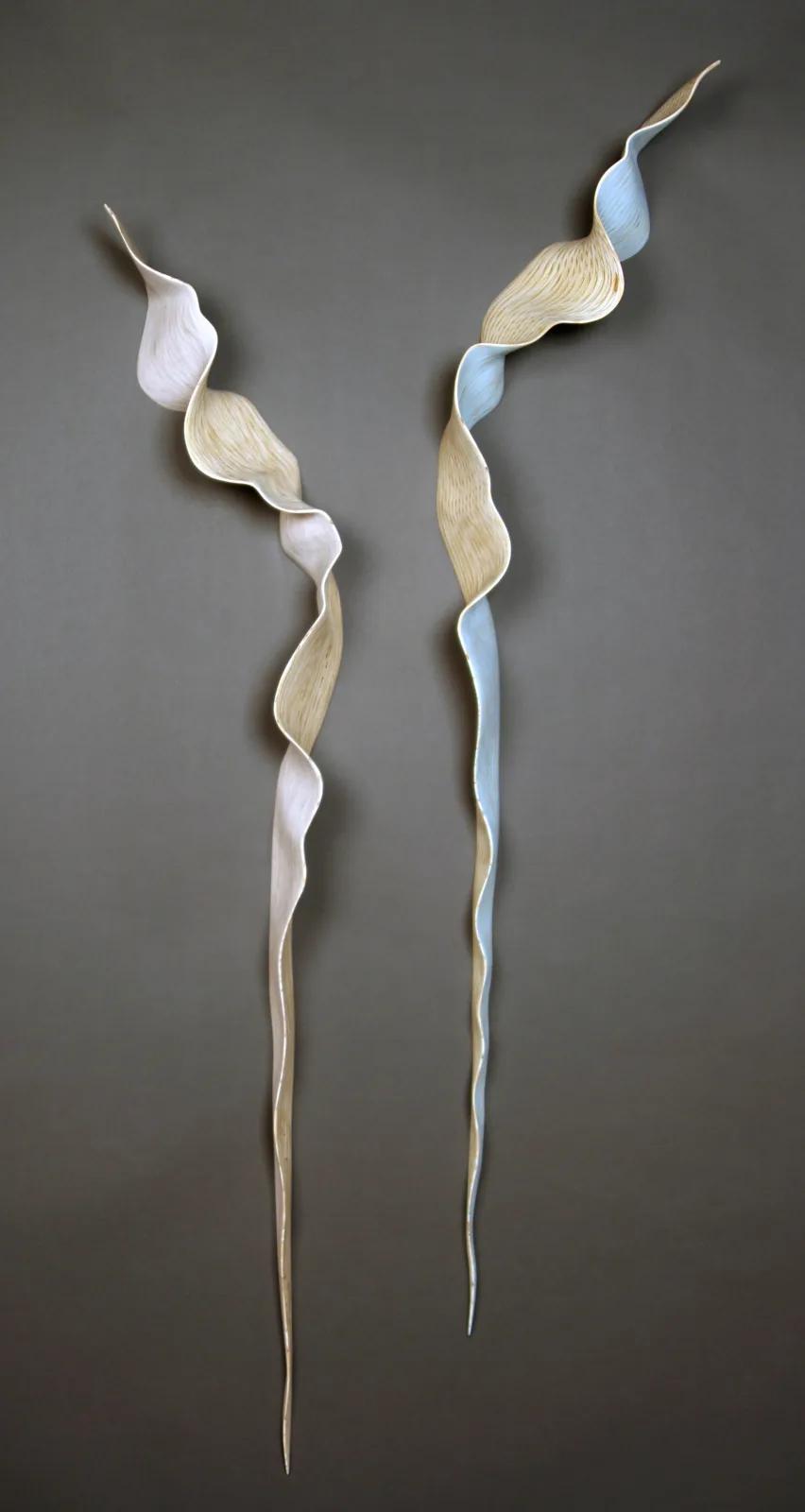 Nancy SANSOM REYNOLDS, un.furl pink and blue twists