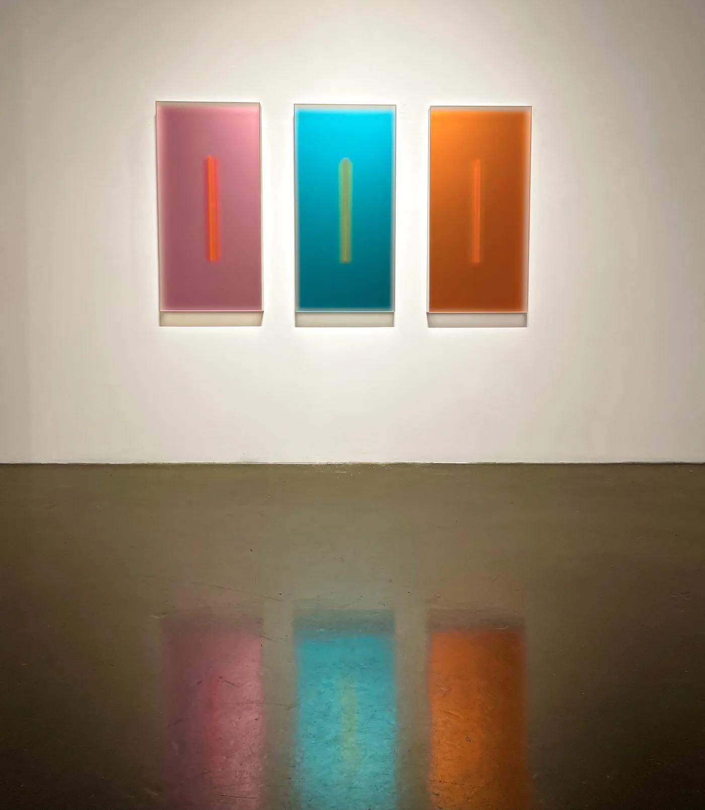 Casper BRINDLE, Untitled, Light Glyphs