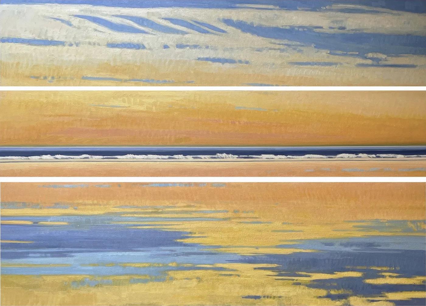 Nicole STRASBURG, Gloaming (triptych)