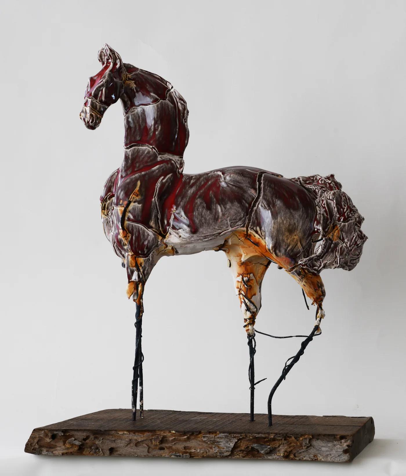 Carl DAHL, Dream Horse in Red