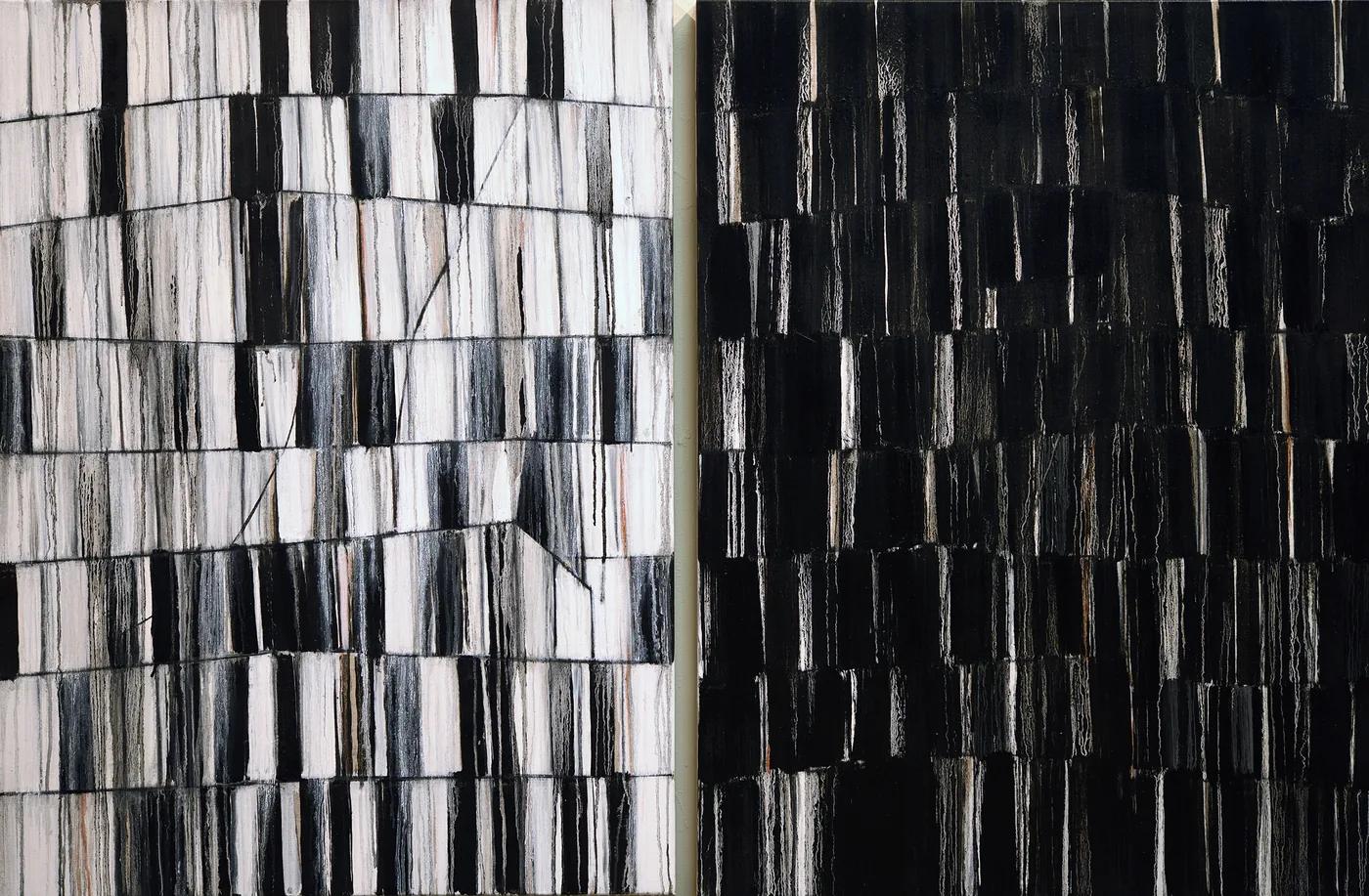 Bob NUGENT, Carrara VII (diptych)