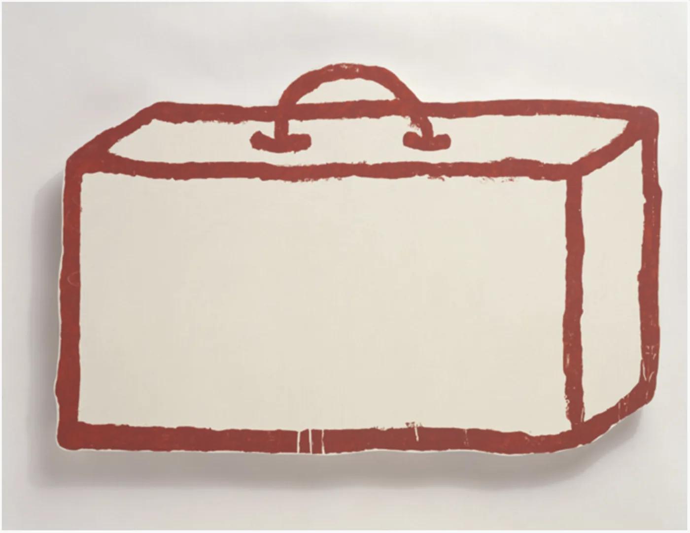 Donald BAECHLER, Suitcase