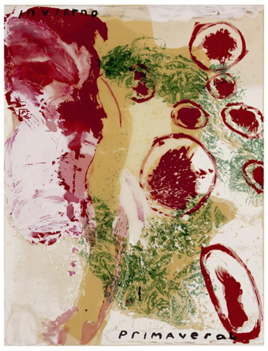 Julian SCHNABEL, Invierno Primaveral