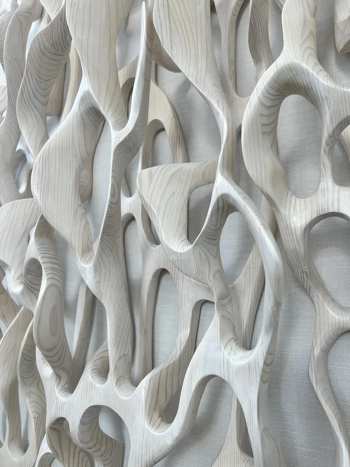 Caprice PIERUCCI, White Delicate Loops with Ribbons