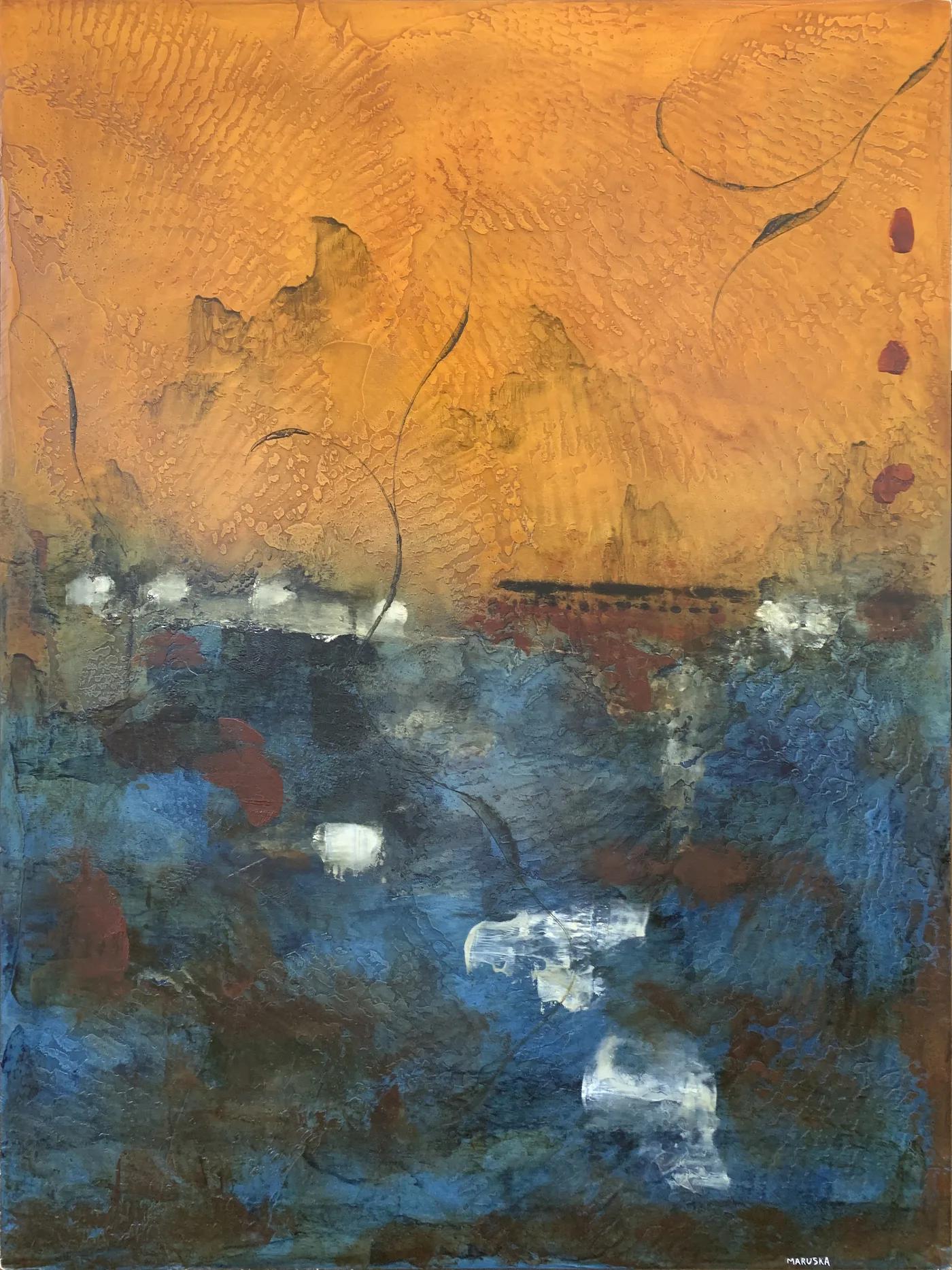Joseph MARUSKA, Deep Blue Red