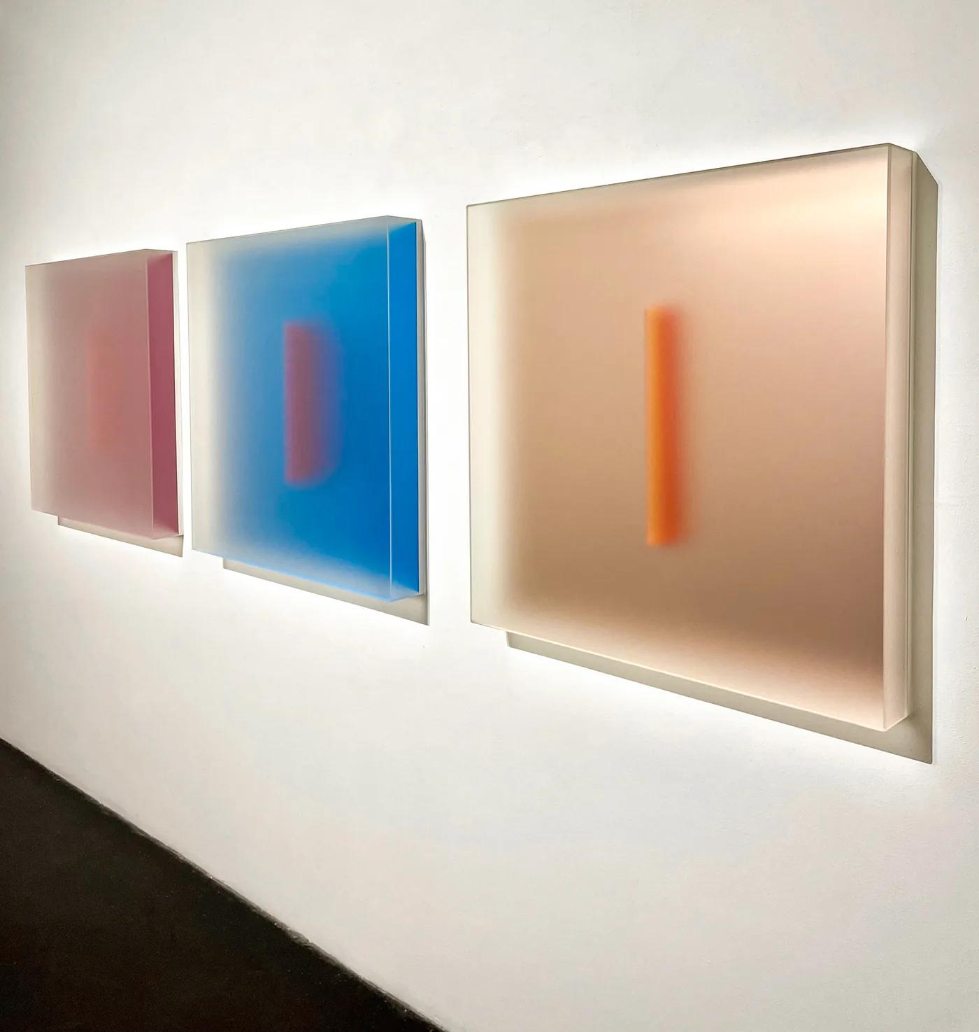 Casper BRINDLE, Untitled, Light Glyphs