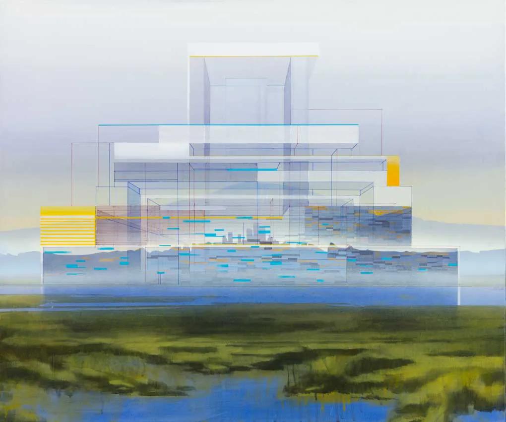 Robert MINERVINI, Through the Mist a Mountain