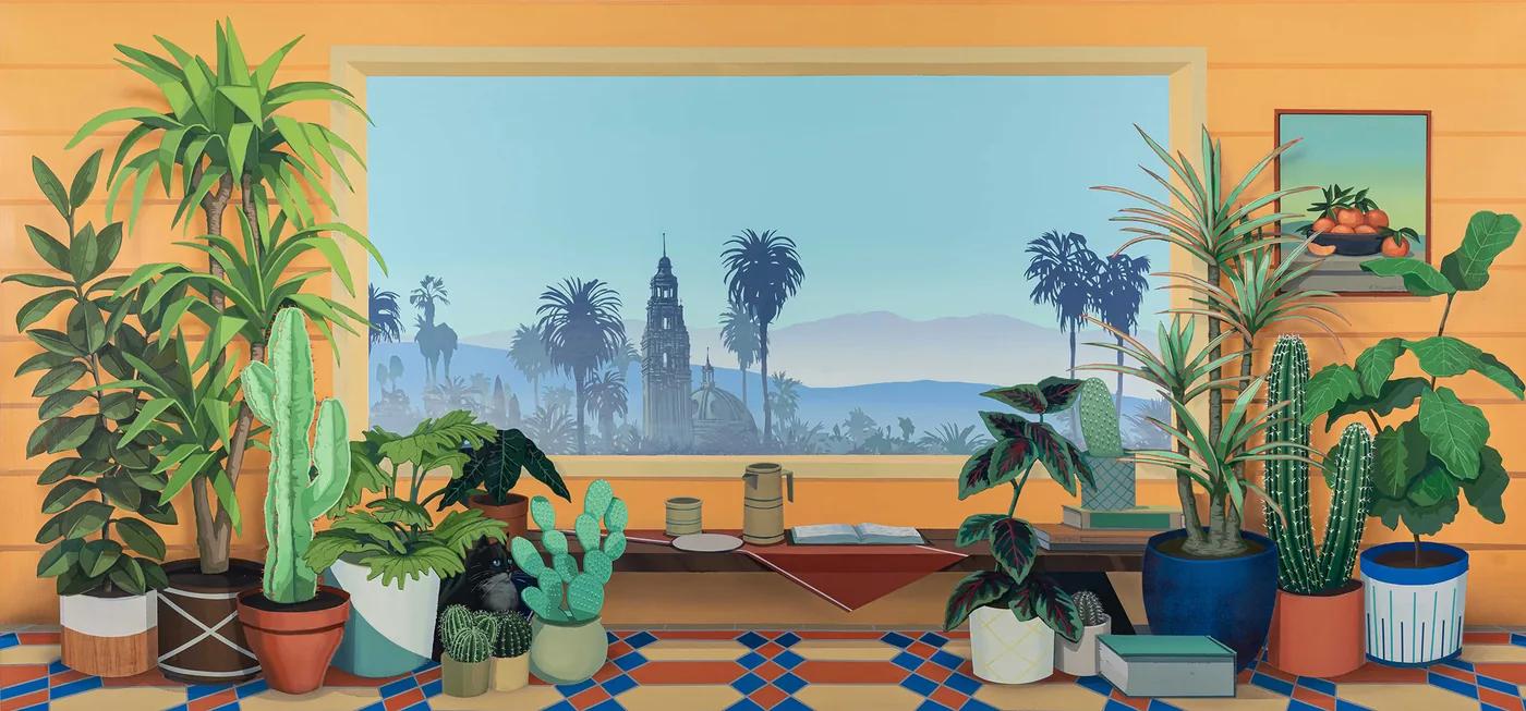 Robert MINERVINI, View of the Park