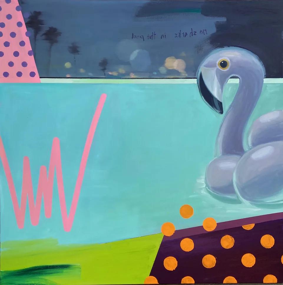 Sheldon GREENBERG, No Sharks in the Pool