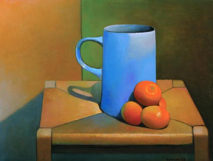 Frank DAMIANO, Tangerines on a Stool