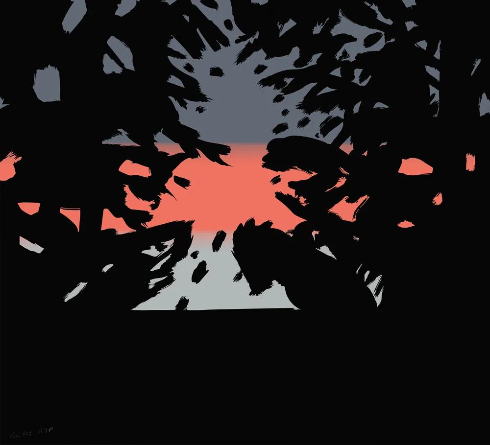 Alex KATZ, Sunset 2
