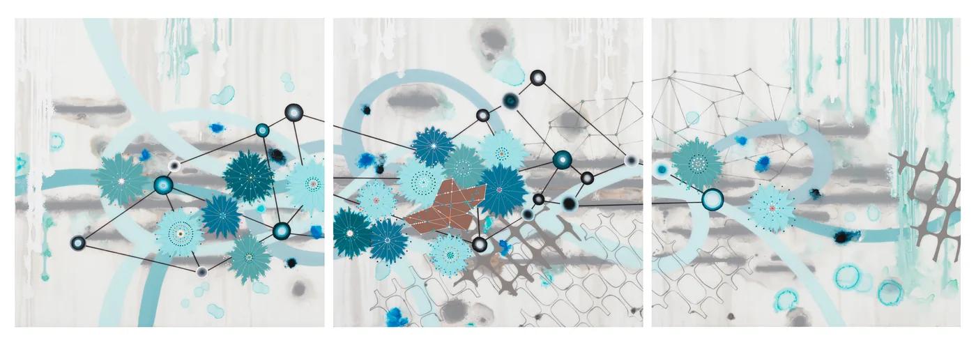 Heather PATTERSON, Range (triptych)