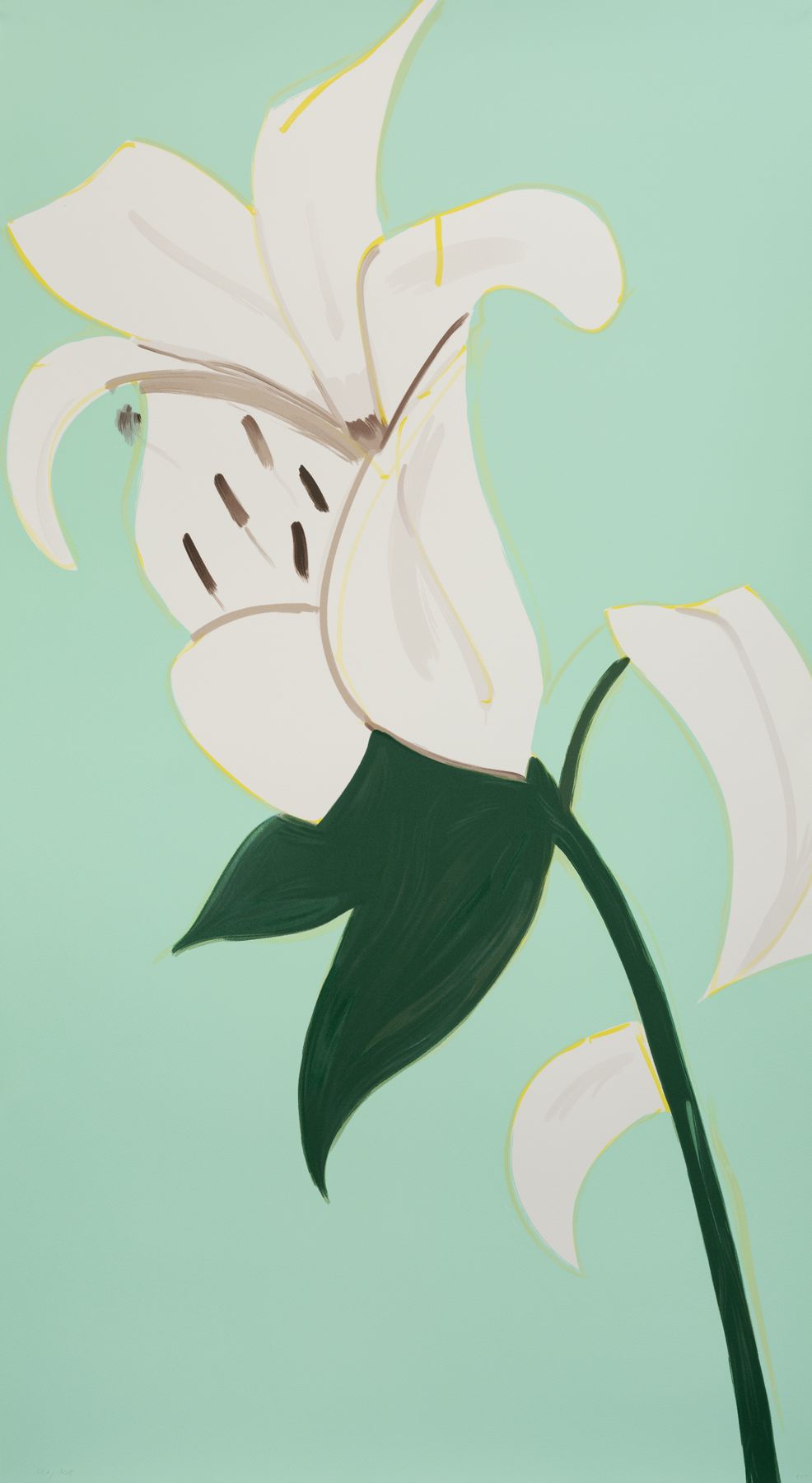 Alex KATZ, White Lilies 3