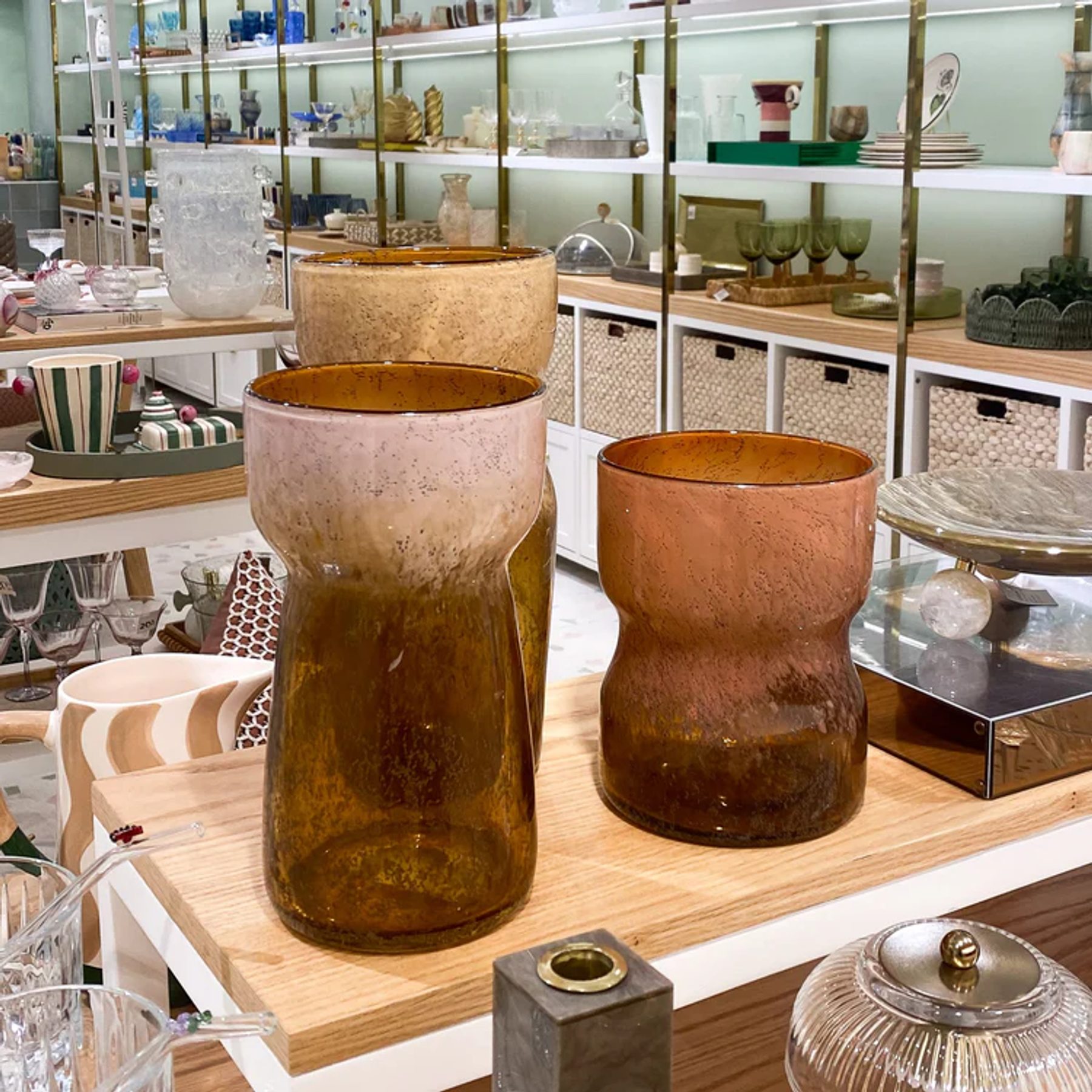 Vaso De Vidro Duna M 3