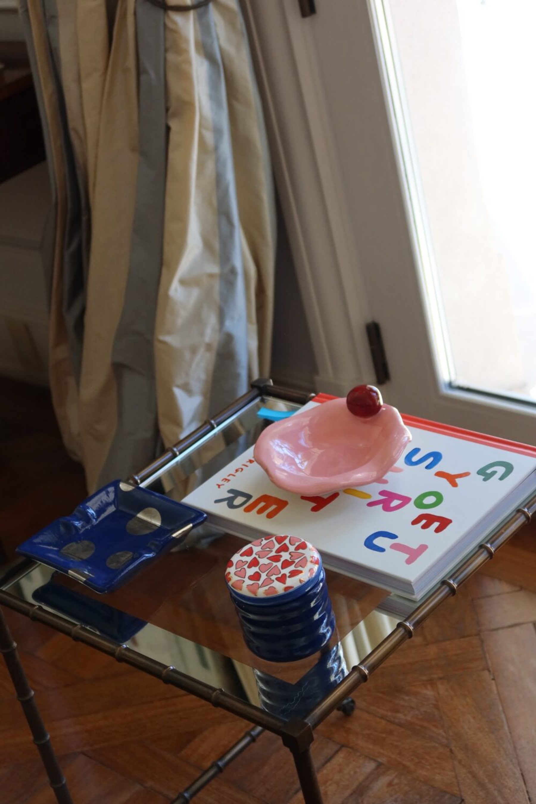 Apoio decorativo Organic Rosa 2