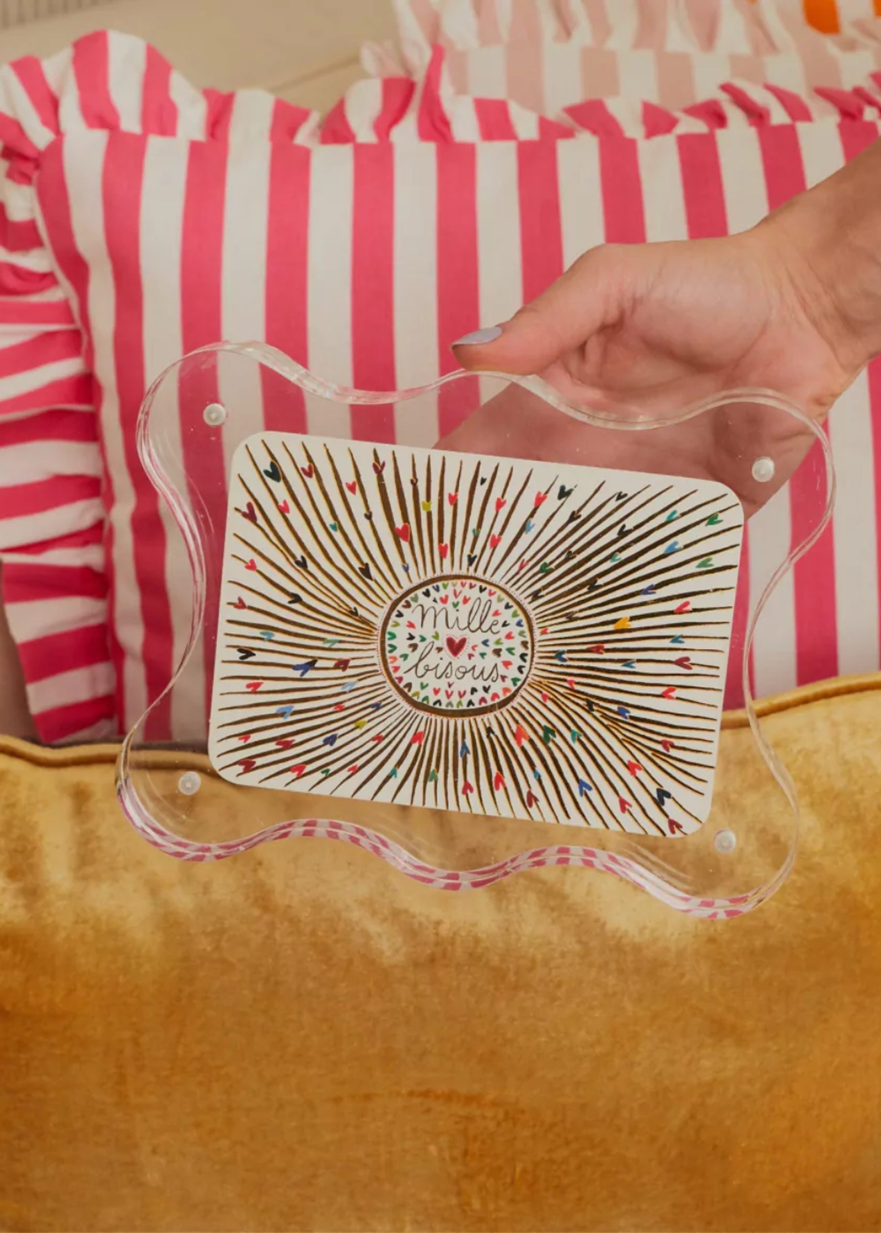 Porta-Retrato Wave Acrílico 3