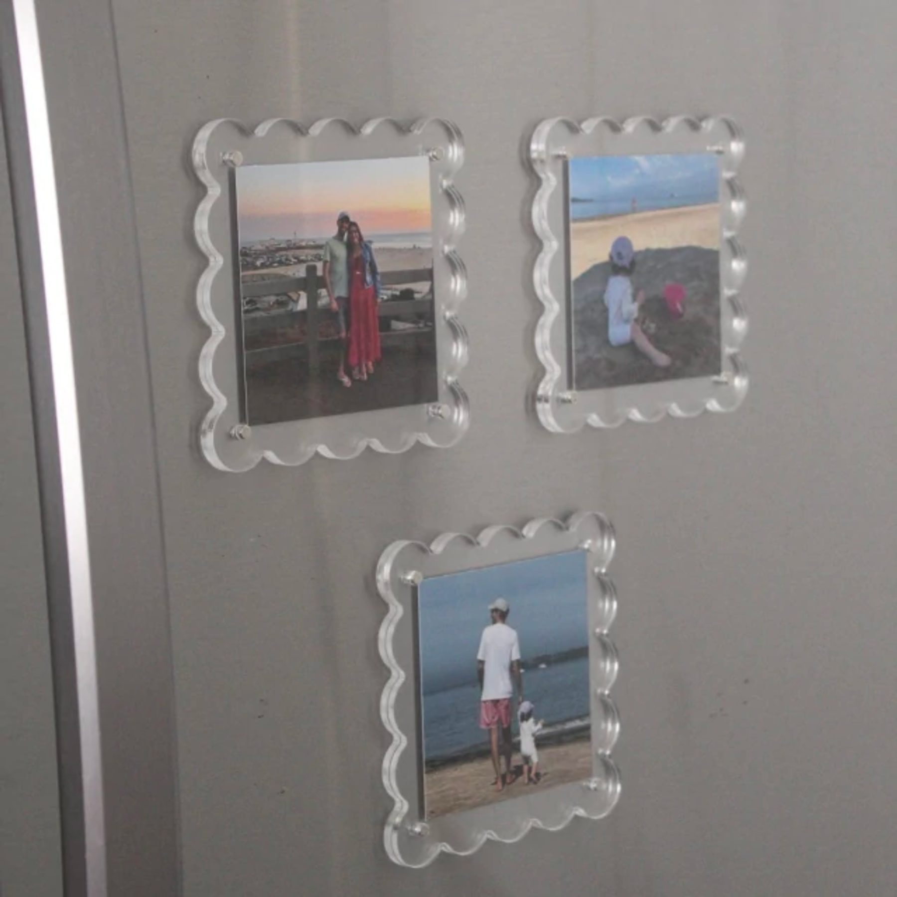 Trio Imã de Geladeira Para Foto 3