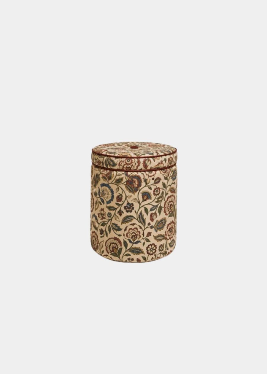 Puff Estampa Floral Indiano
