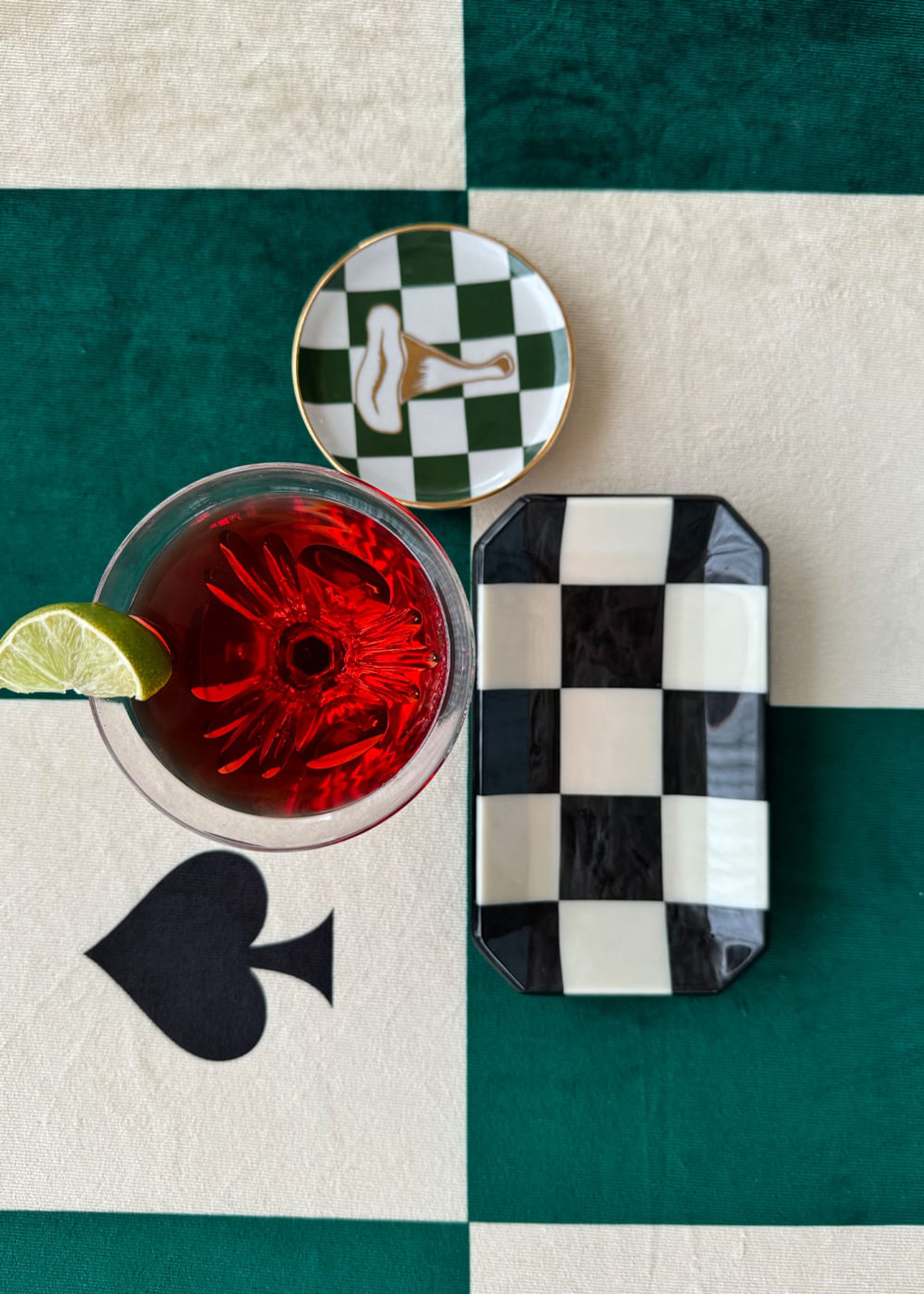 Bandeja Em Acrílico P&B Mini Tray Chess 3