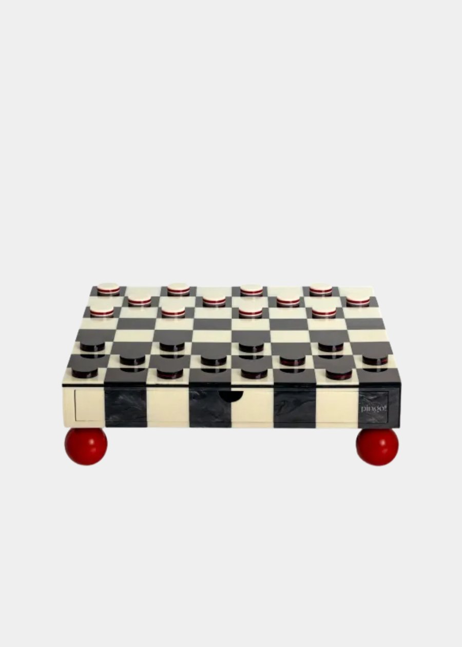 Tabuleiro La Nuit Rouge - Xadrez/Dama